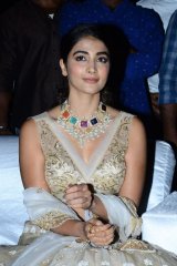 Pooja Hegde at Maharshi Movie Pre Release Event